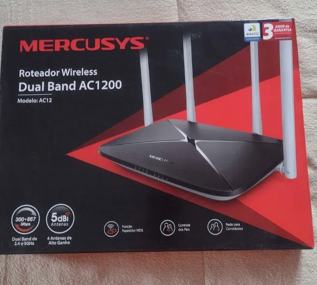 Roteador Mercusys AC 1200