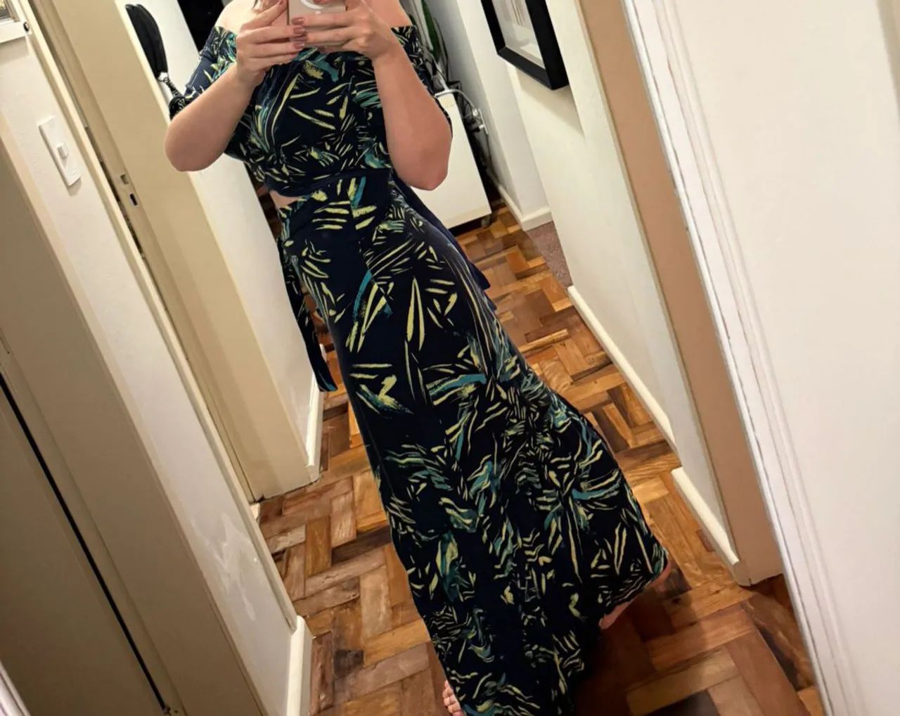 Saia Longa e top estampado  - Foto 2