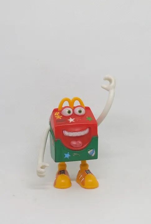 Conjunto 2 bonecos Ronald McDonald's e Caixinha Feliz - Foto 4