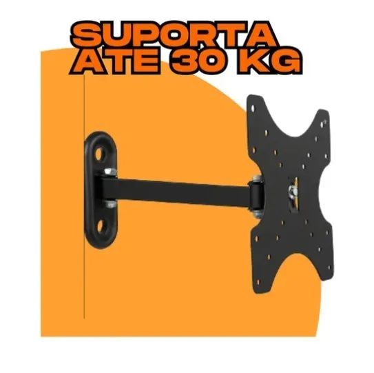 Suporte retrátil de parede para TV de 17-42" - Foto 4