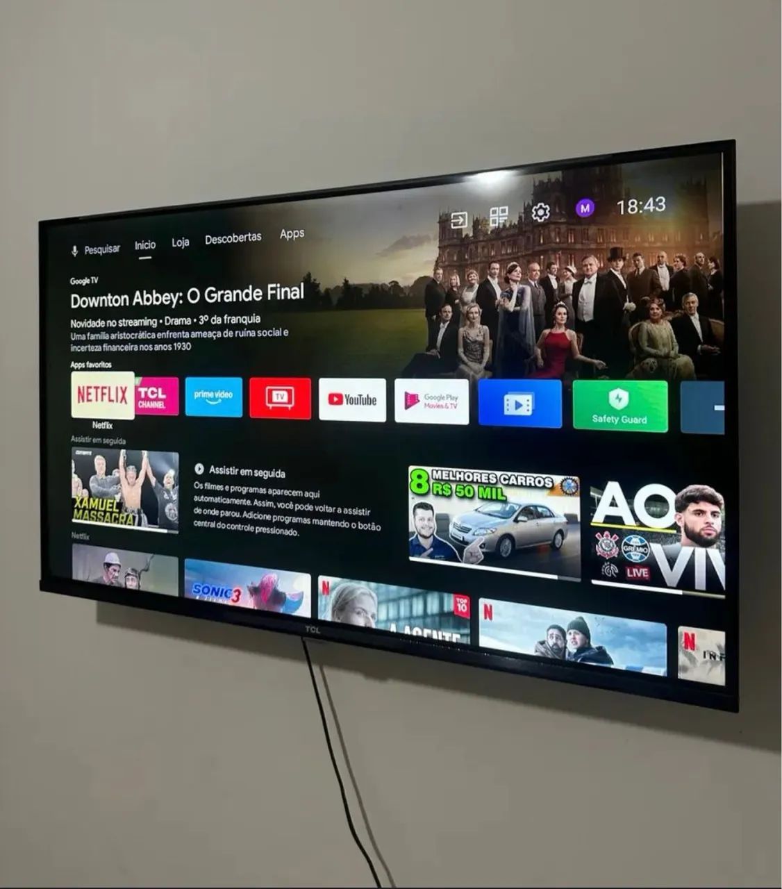 Televisão TV TCL 4K 32 Polegadas na garantia três meses de uso - TVs ...