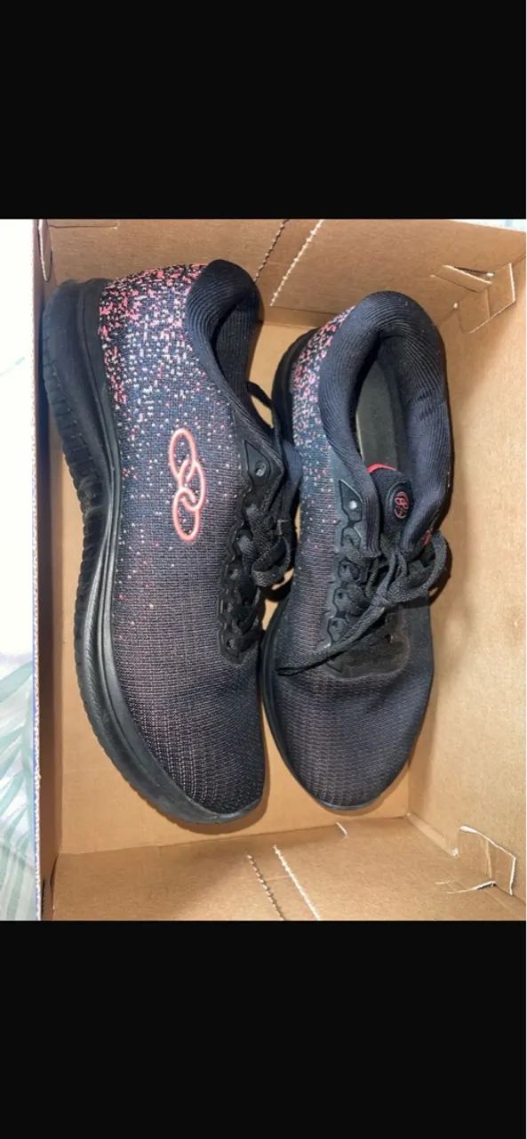 Tênis Feminino Preto Olympikus