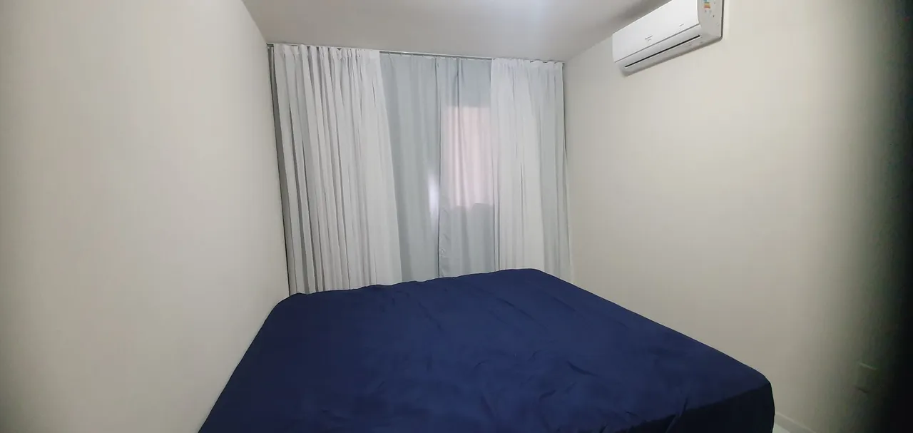 Cortinas para quarto com pregas duplas