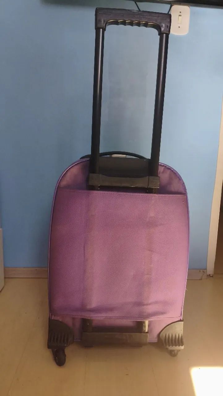 Mala viagem Santino 23kg trava com chave - Foto 5