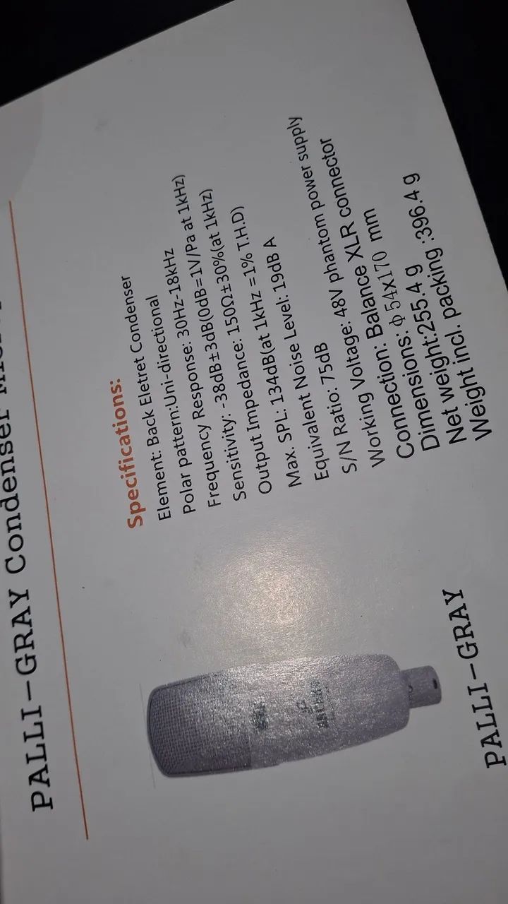 Microfone Arcano Condensador - Foto 3