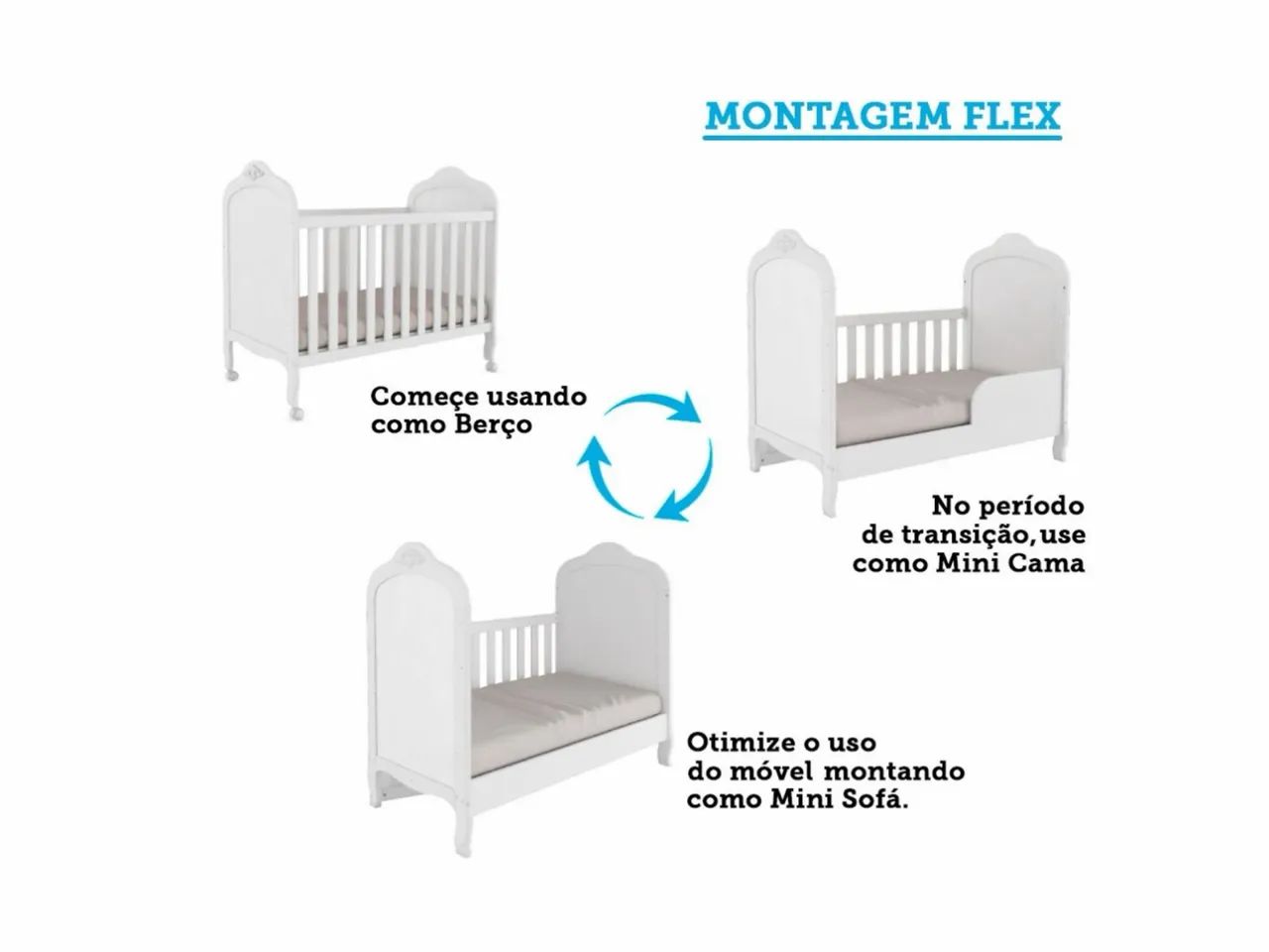 Berço Mini Cama - Foto 2
