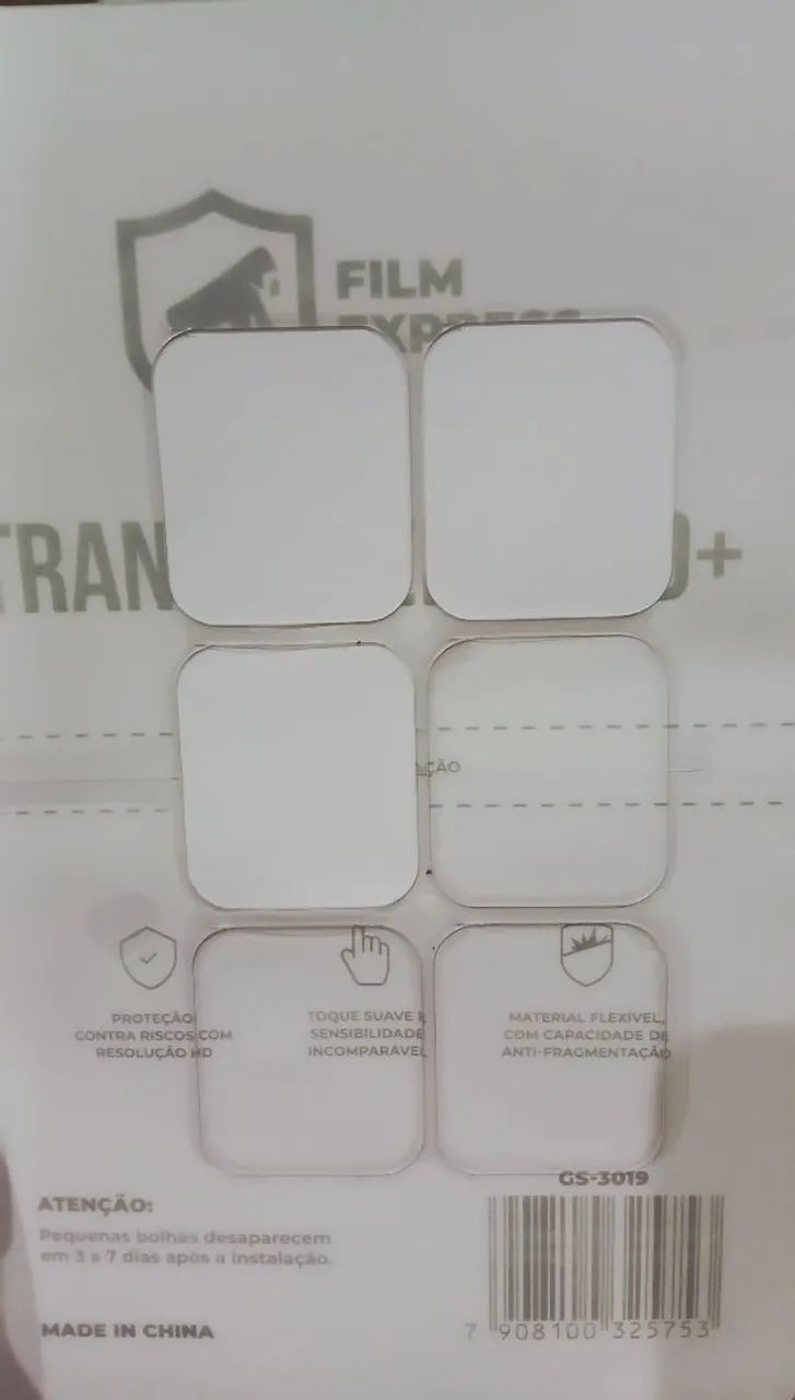 Película Proteção Mormaii Smartwatch 