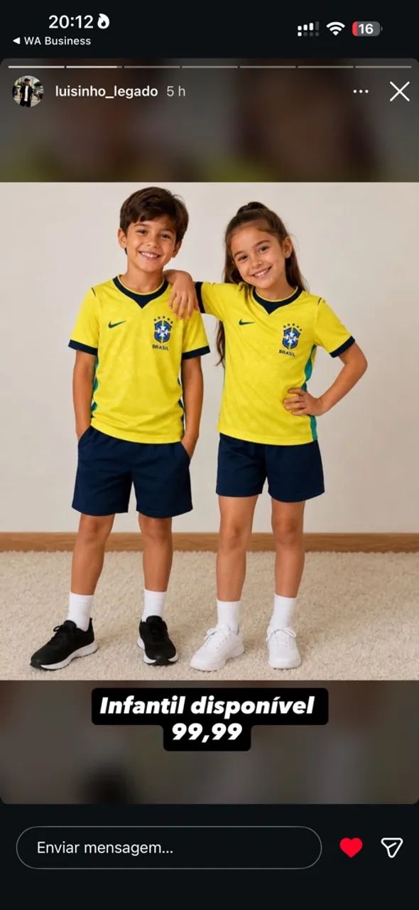 Camisa infantil Bolsonaro  - Foto 3