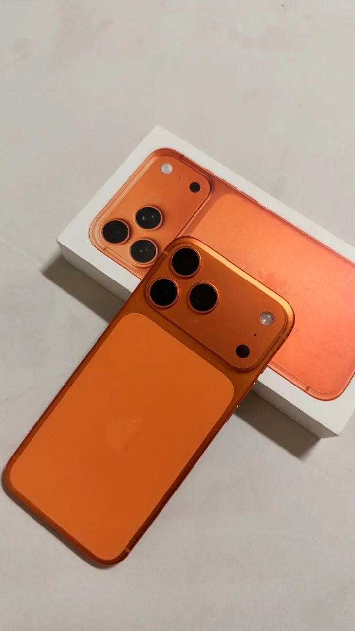 iPhone 17 Pro Max 512GB Laranja-Cósmico - Foto 2