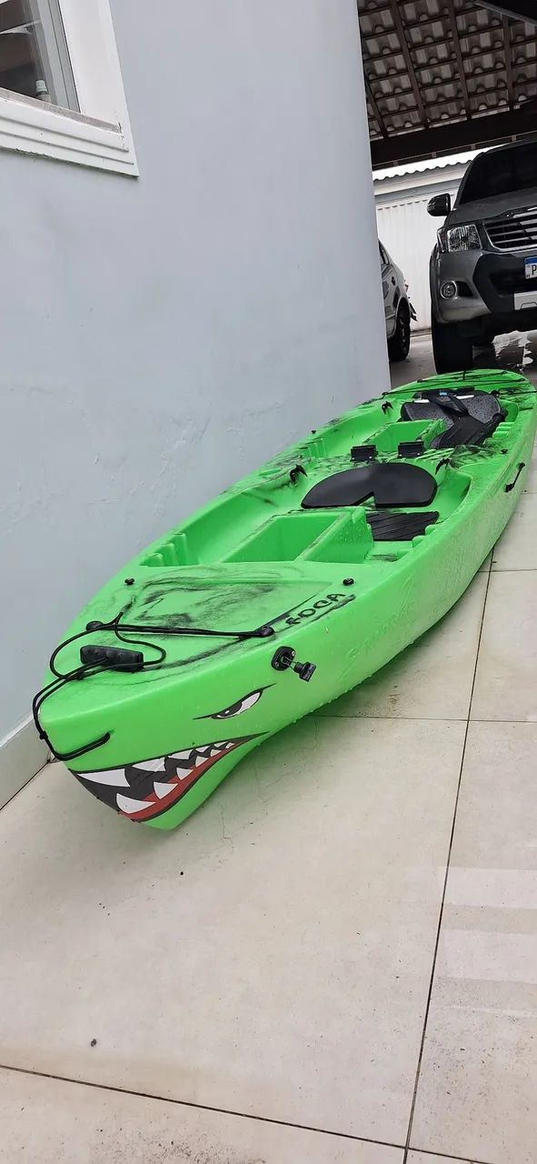 Caiaque duplo muito novo - Foto 3