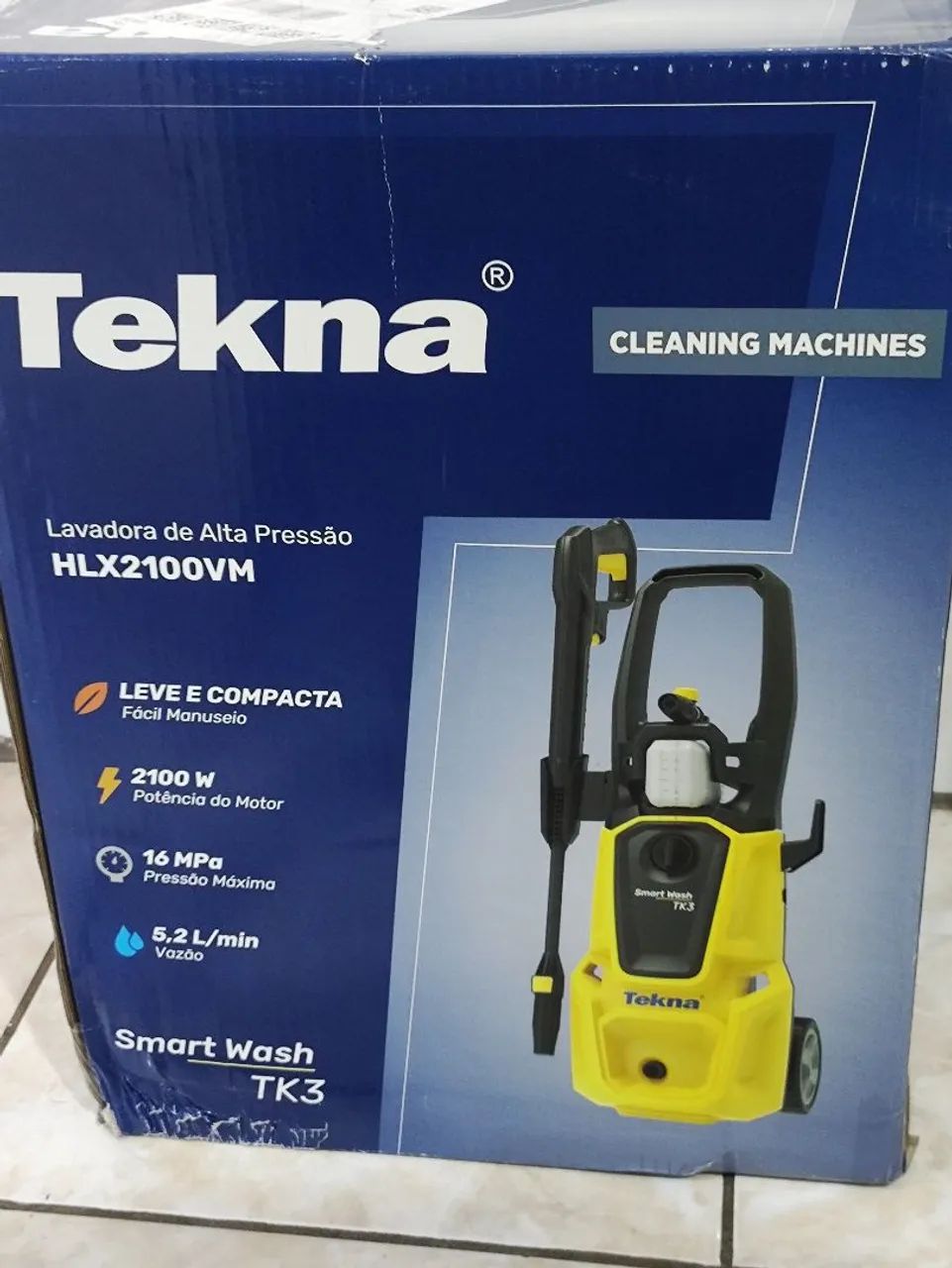 Lavadora de Alta Pressão Tekna Smart Wash TK3