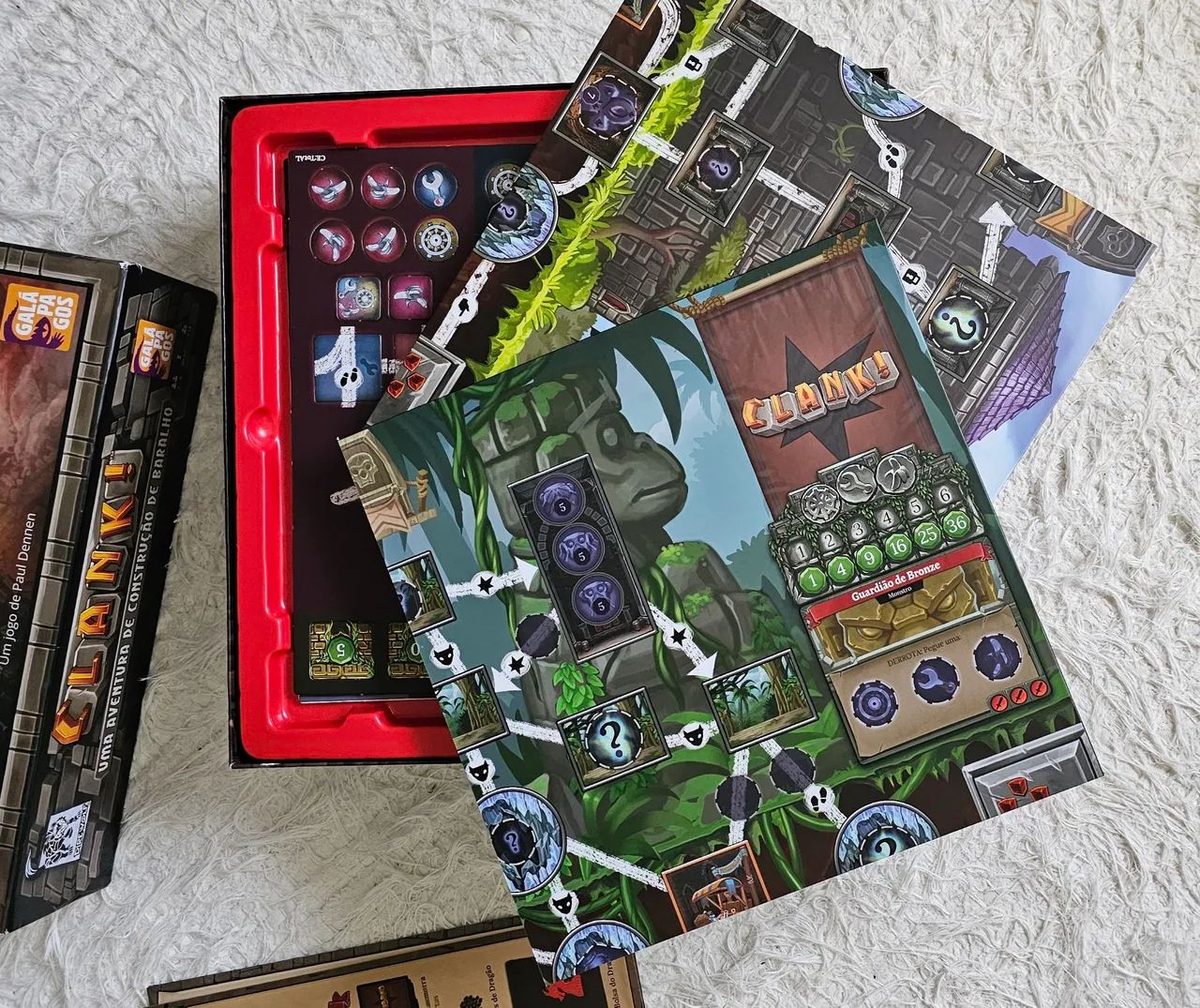 Clank! e expansão Templo dos macacos sleevados - Foto 2