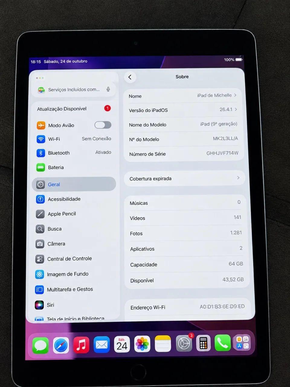 iPad 9 geração de 64gb  - Foto 3