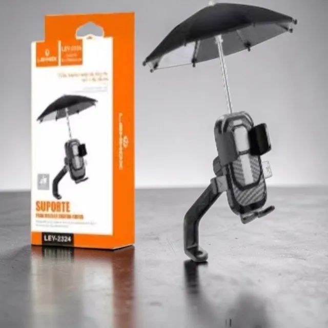 Suporte Guarda Chuva Celular P/ Moto Universal