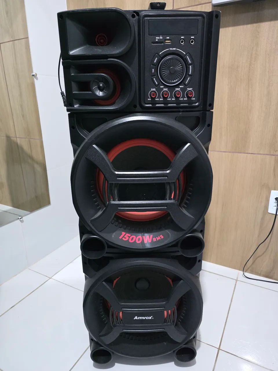 Caixa de som Arvox 1500 watts. - Foto 3