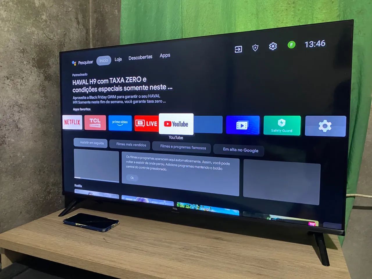 Vende-se ou troco uma tv TCL 50 polegadas WhatsApp *24 José  - Foto 3
