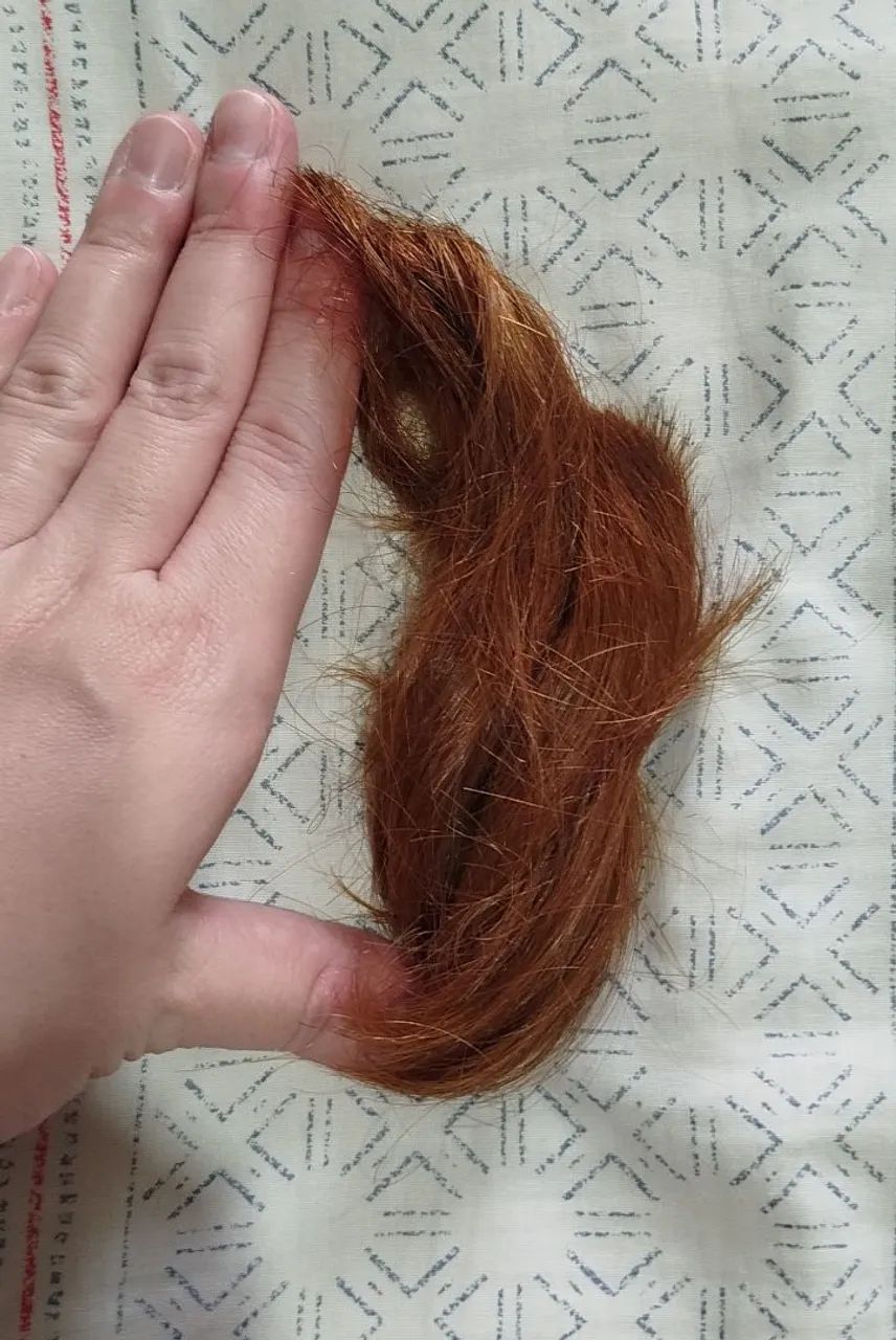 Cabelo humano natural acobreado  - Foto 2
