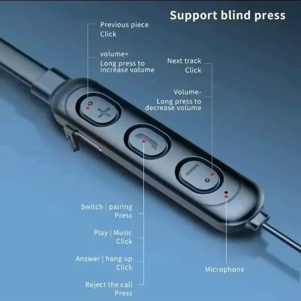 fone Bluetooth de pescoço em super oferta - Foto 3