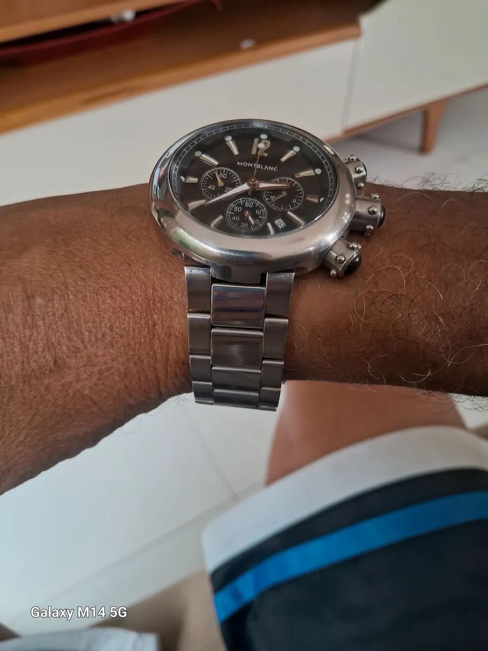 Relogio montblanc cronografo - Foto 5