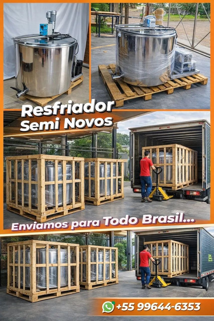 500 Litros Tanque Resfriador de Leite  Inox Caldas Água  - Foto 4