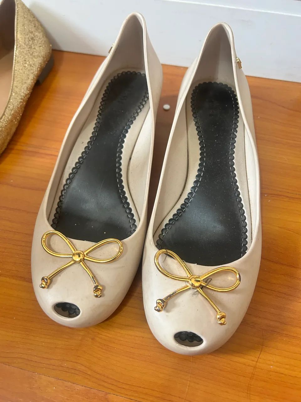 Vendo Melissa Nude com detalhe laço 