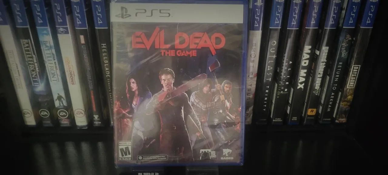 Jogo PS5 Evil Dead Lacrado!