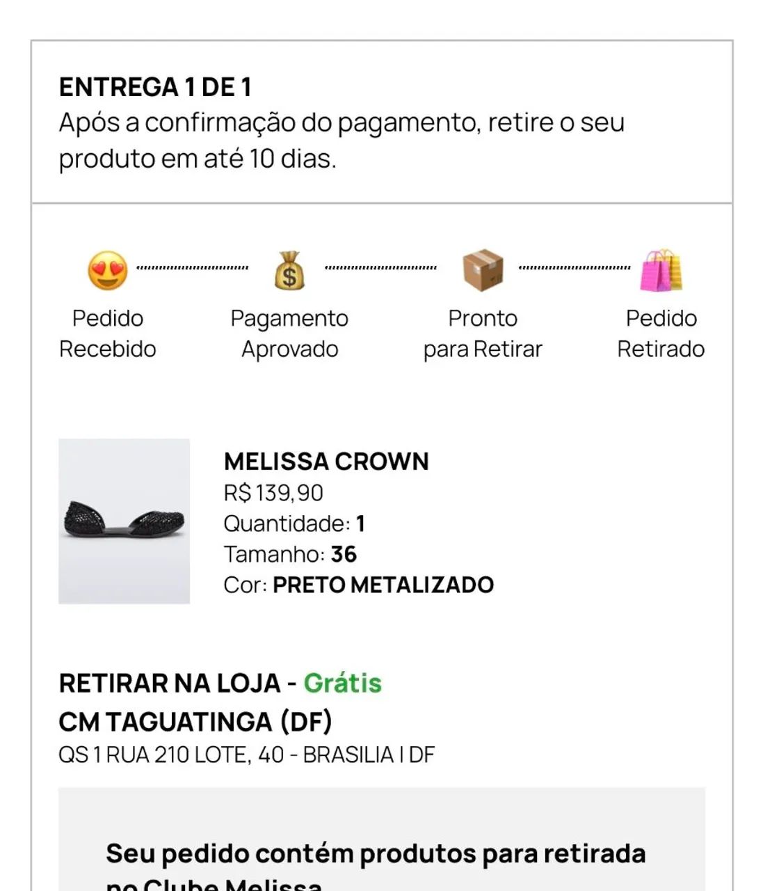Melissa crown preta 36 - Foto 2