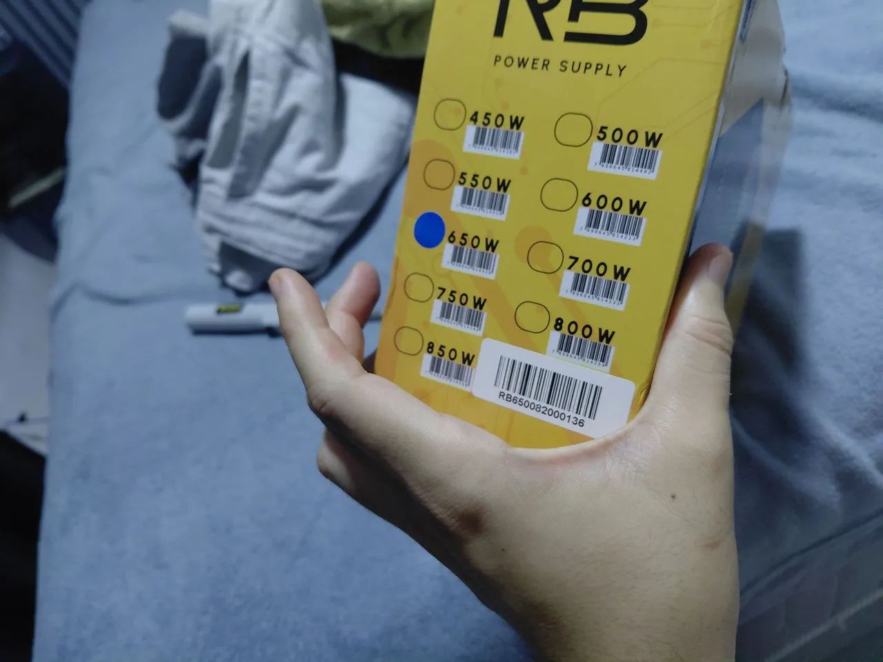 Fonte RBBRX 650w 80Plus RGB - Foto 5