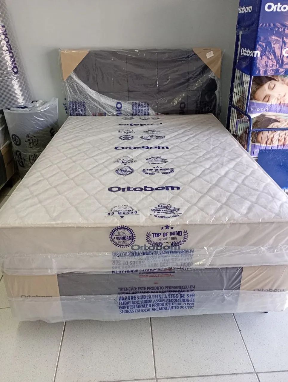 Cama casal Ortobom 