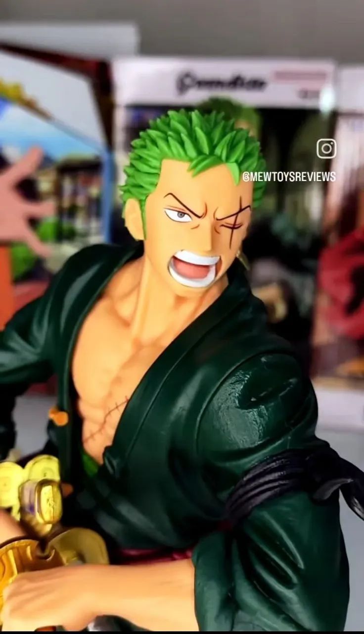 One Piece - Zoro - Grandista Bandai Original - Hobbies e coleções