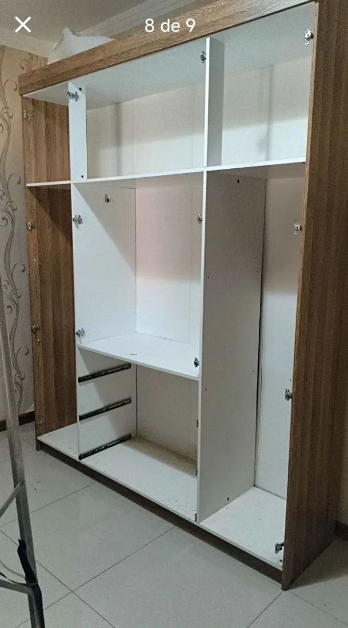 Guarda Roupa Infantil todo em MDF - Foto 5