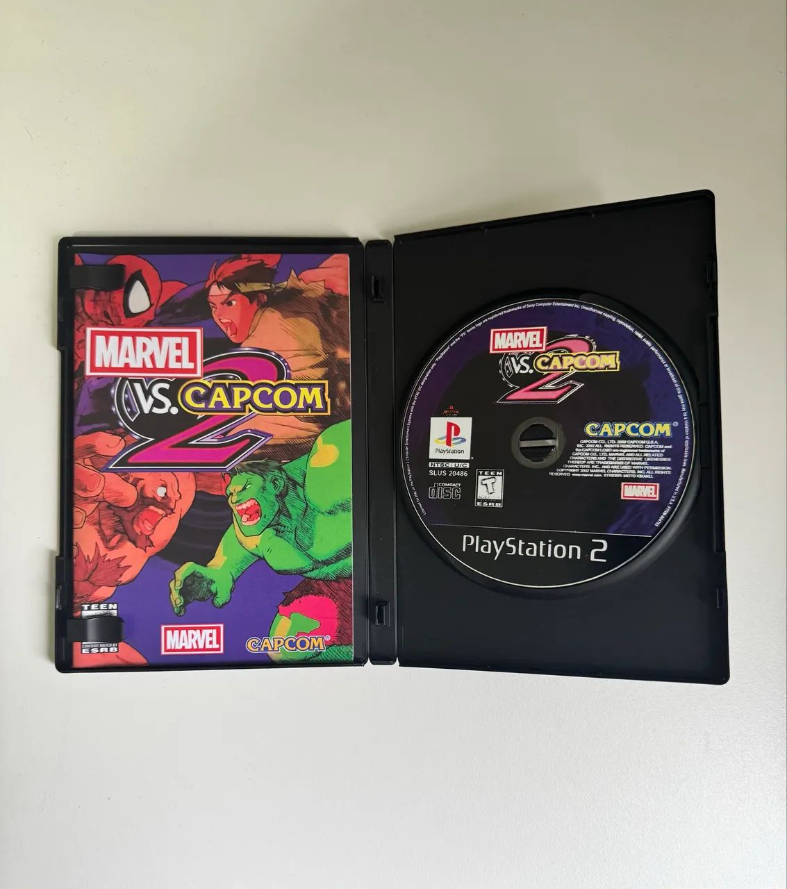 PS2 - Marvel vs. Capcom 2 - prensado - Foto 3