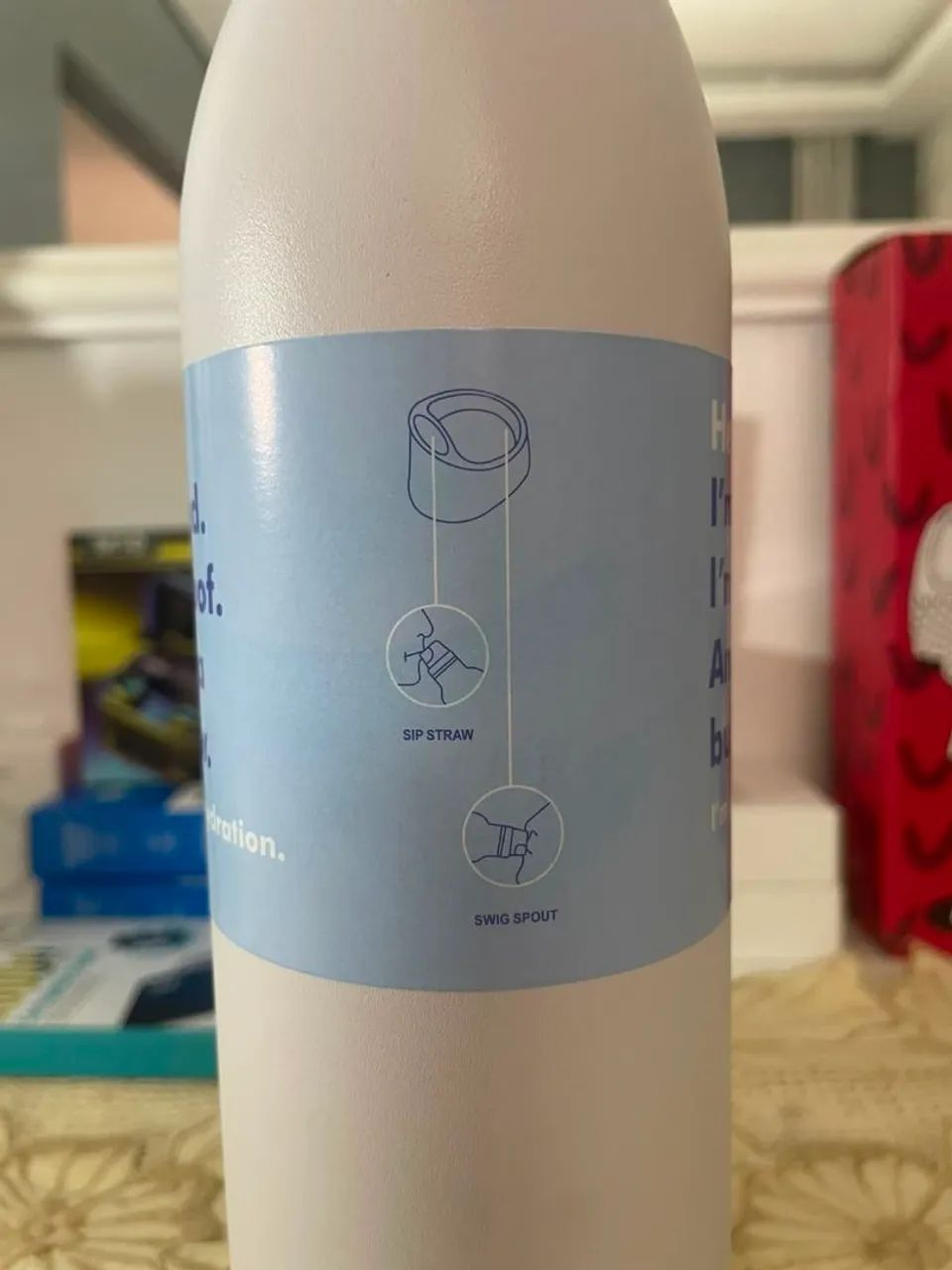 Garrafa em alumínio dupla camada 700ml - Foto 3