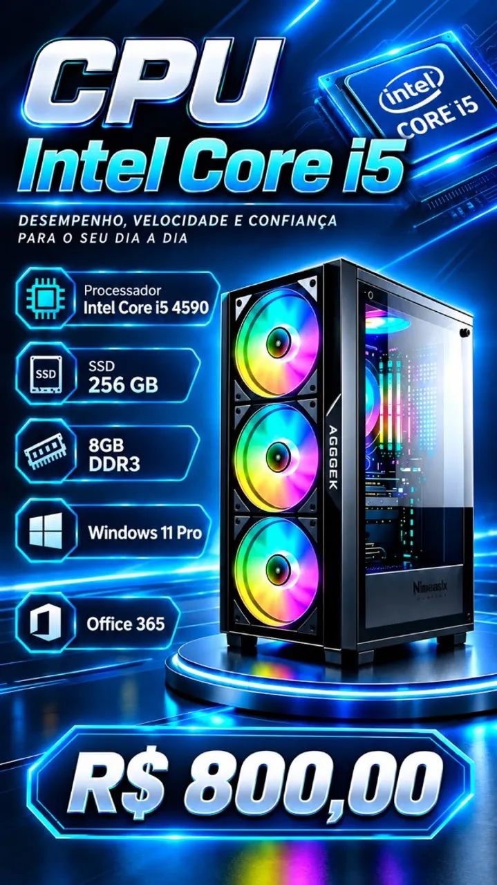 Computador Intel Core I5