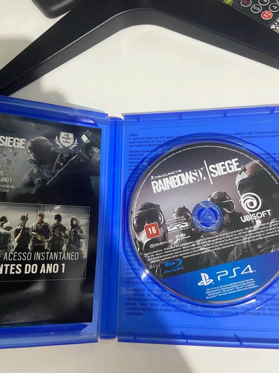 RAINBOW SIX SIEGE PS4 - JOGO MIDIA FISICA - Foto 2