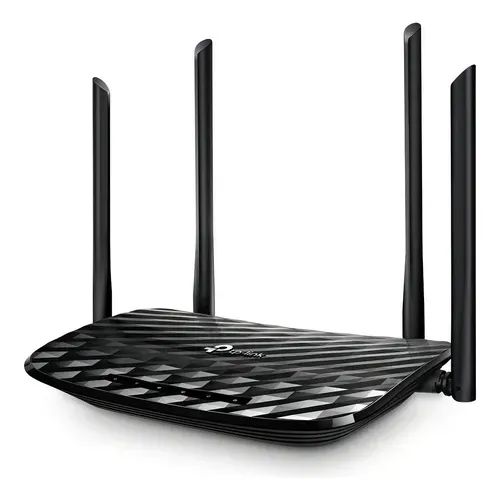 Roteador wireless tp- link ac1200 archer c6 gigabit novo 