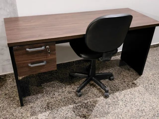 Mesa e cadeira giratório para escritório - Foto 3