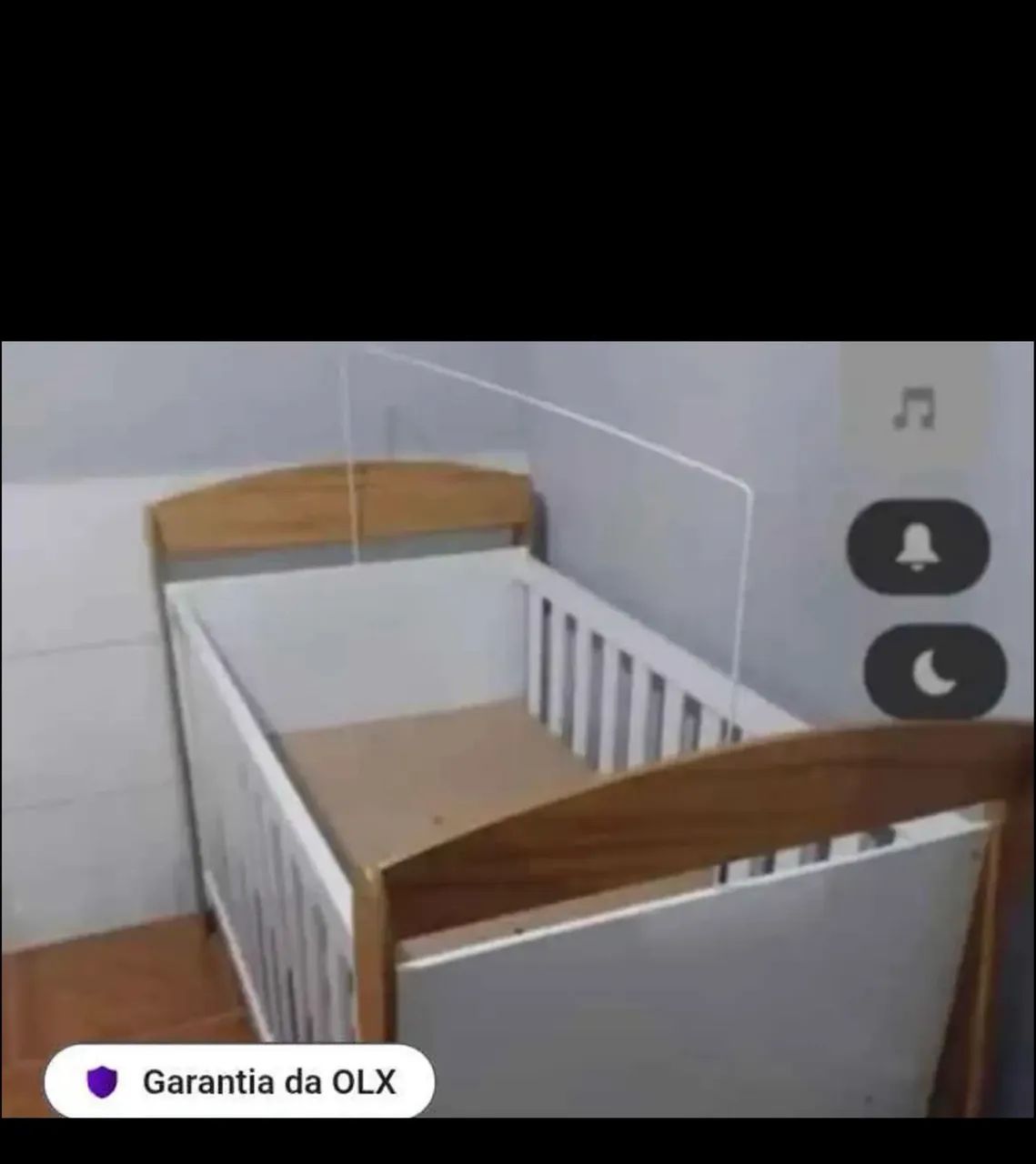 Berço para menina , com kit berço e vira cama  - Foto 2