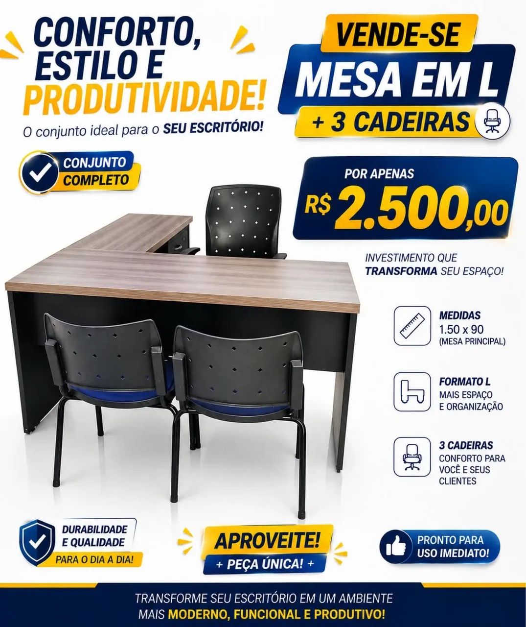 Mesa de escritório 