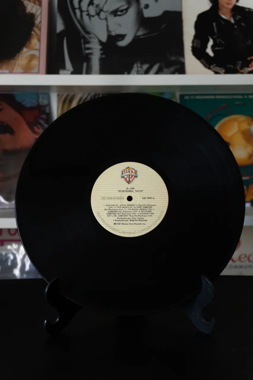 Lp Vinil a-ha - Scoundrel Days - 1987 - Foto 2