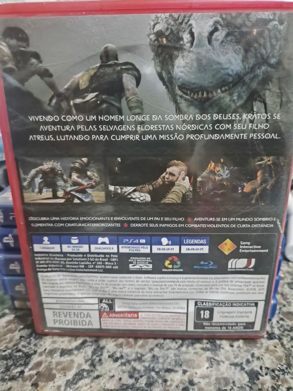 Jogo gow 2018 usado  - Foto 2