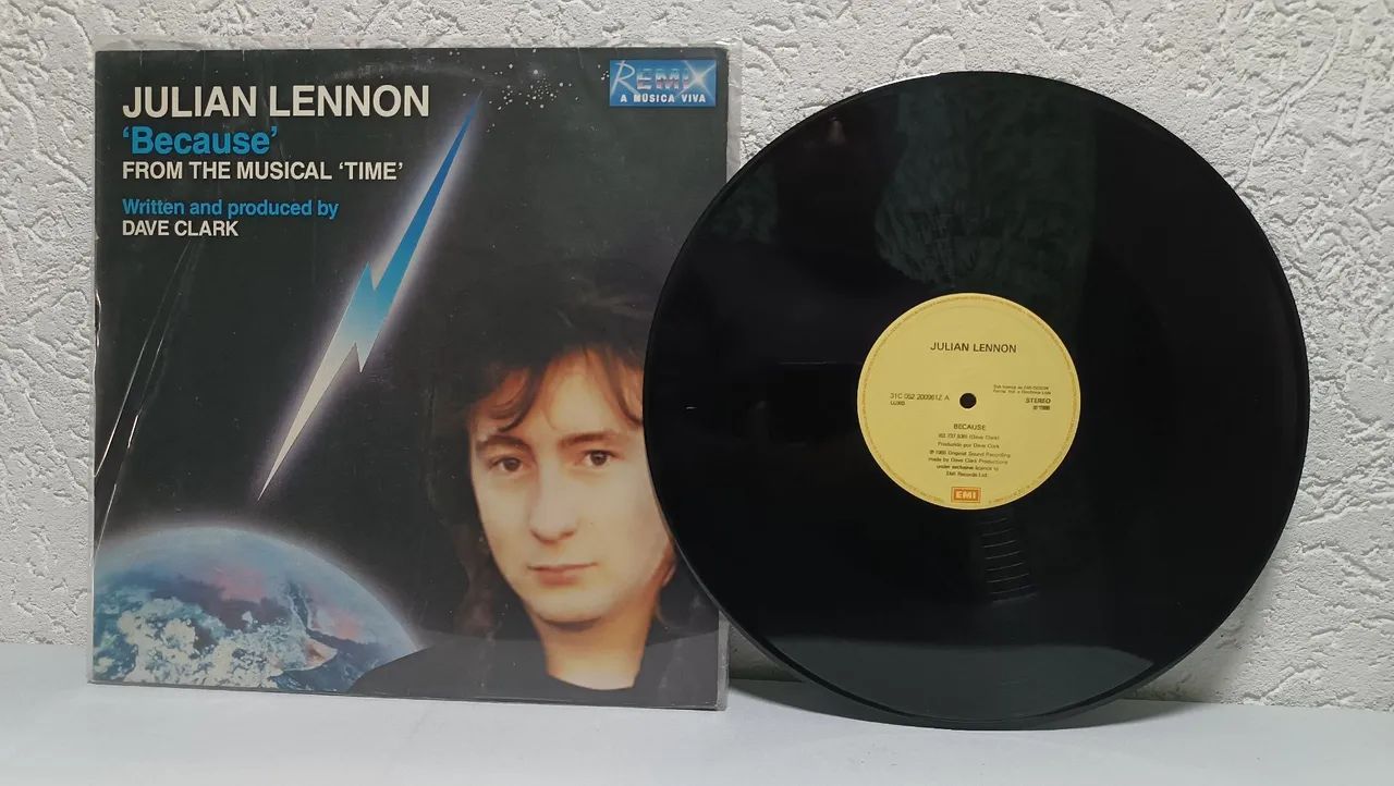 Julian Lennon Valotte e single Because  - Foto 3