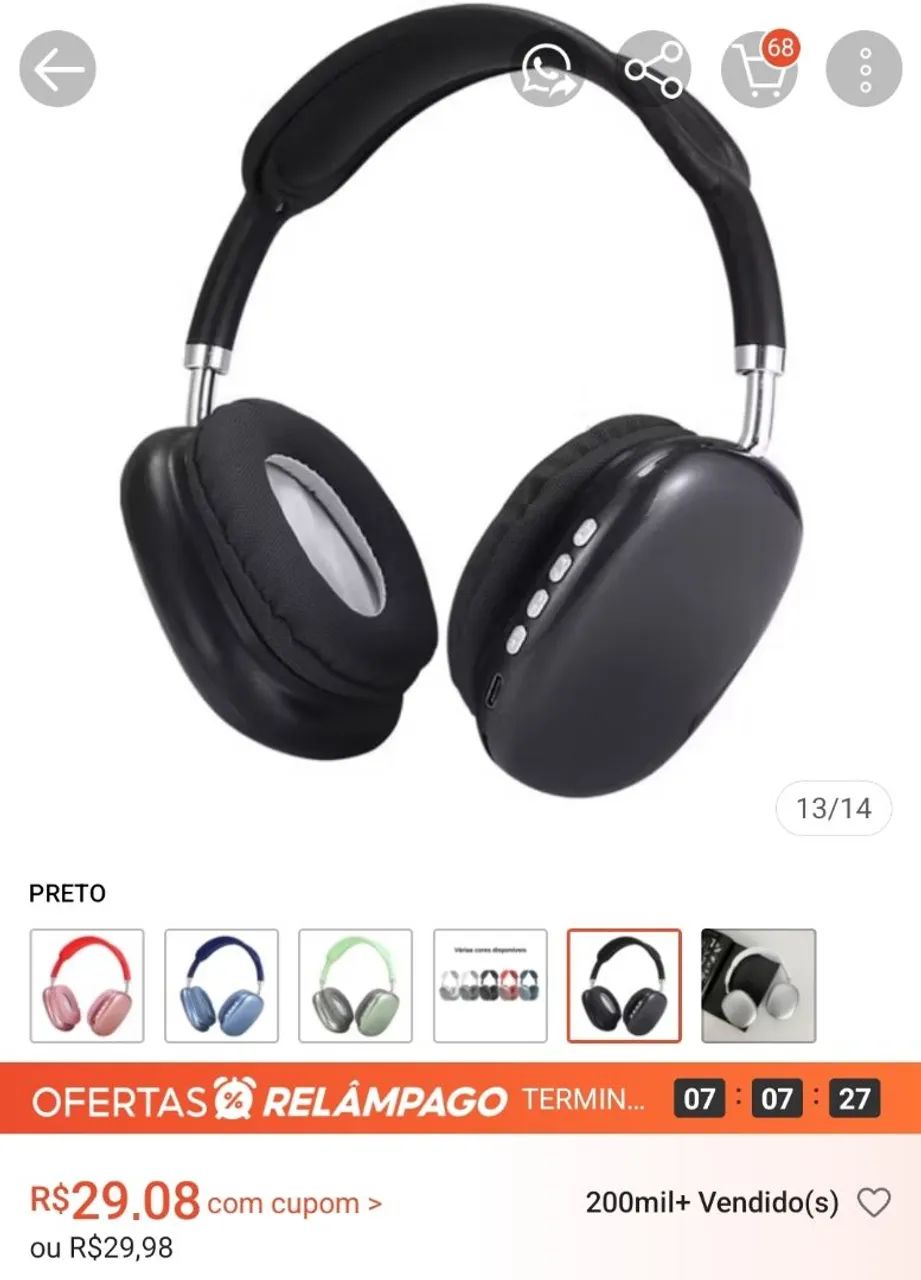 Fone de ouvido P9 - Foto 4