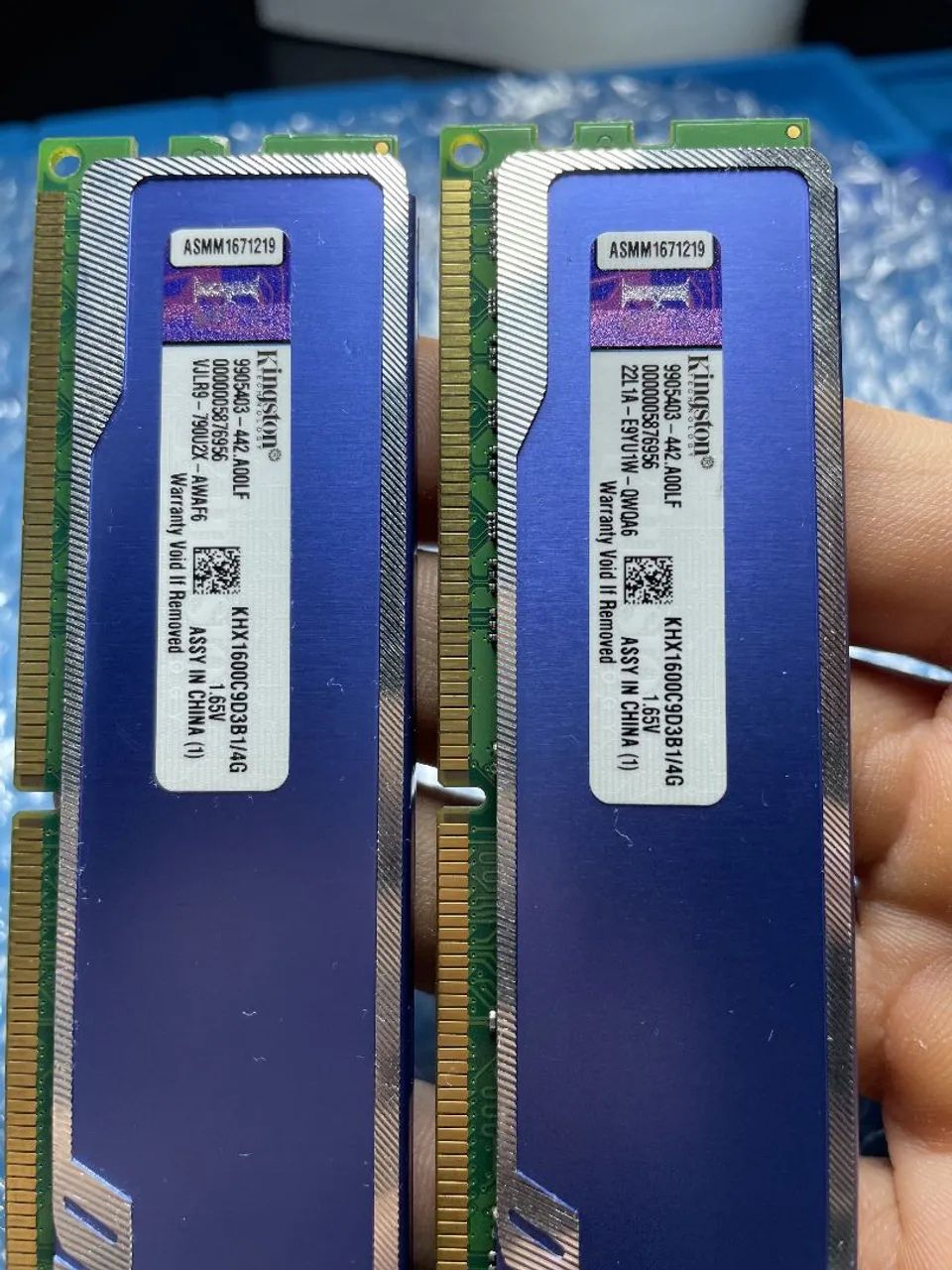 Memória RAM DDR3 8GB (2x4gb) | Modelo KHX1600C9D3B1/4G - Foto 5
