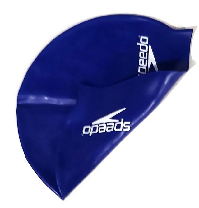 Touca de Natação Original da Speedo. Cor azul, adulto. - Foto 4