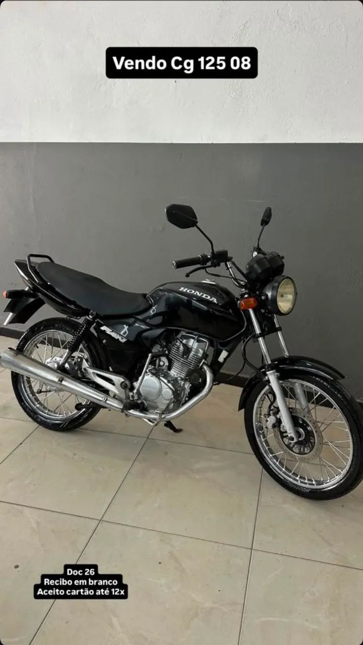 Vendo Cg 125 2008
