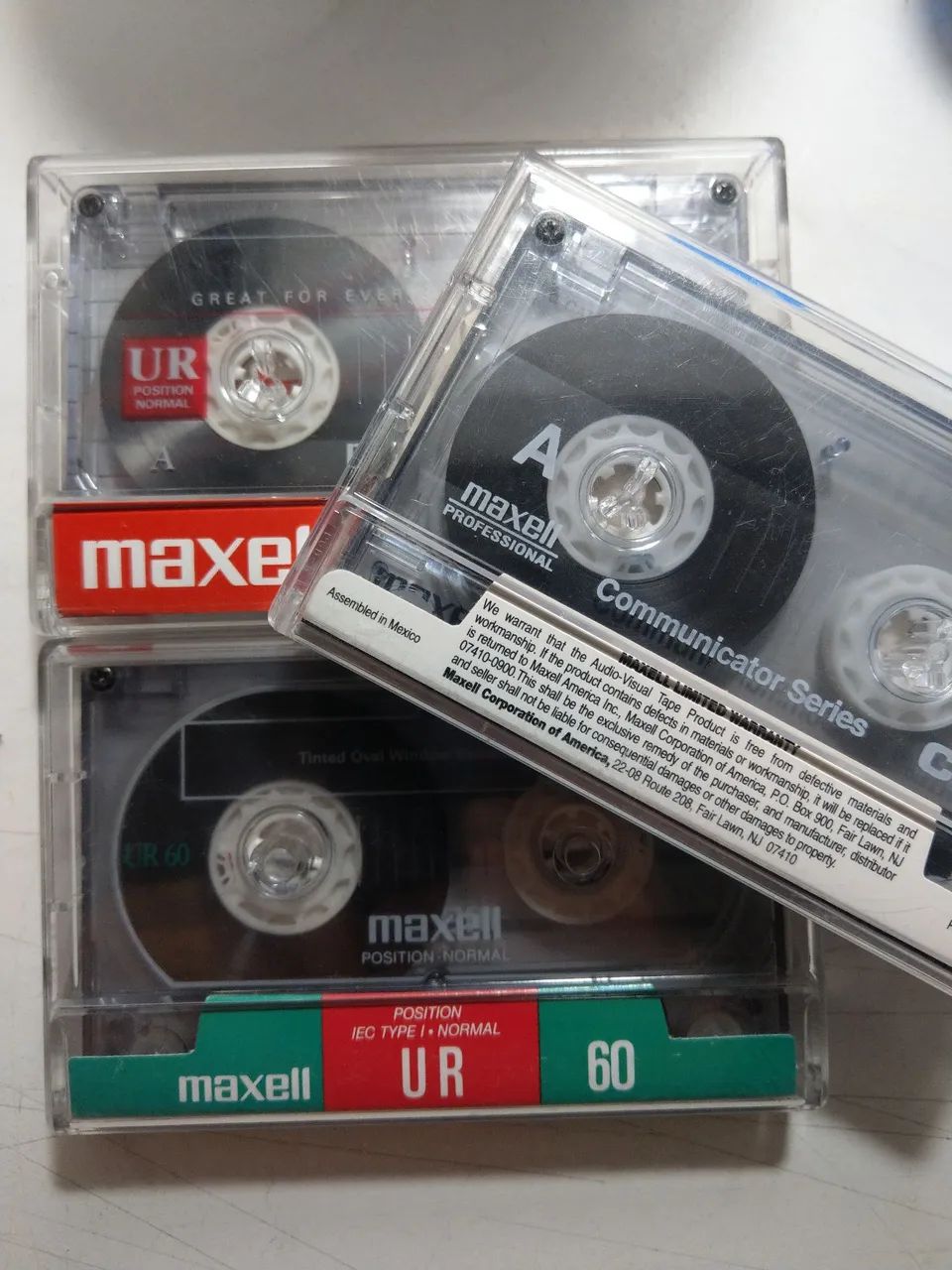 Fitas cassete Maxell (Communicator, UR 1988, UR 2000) - Foto 2