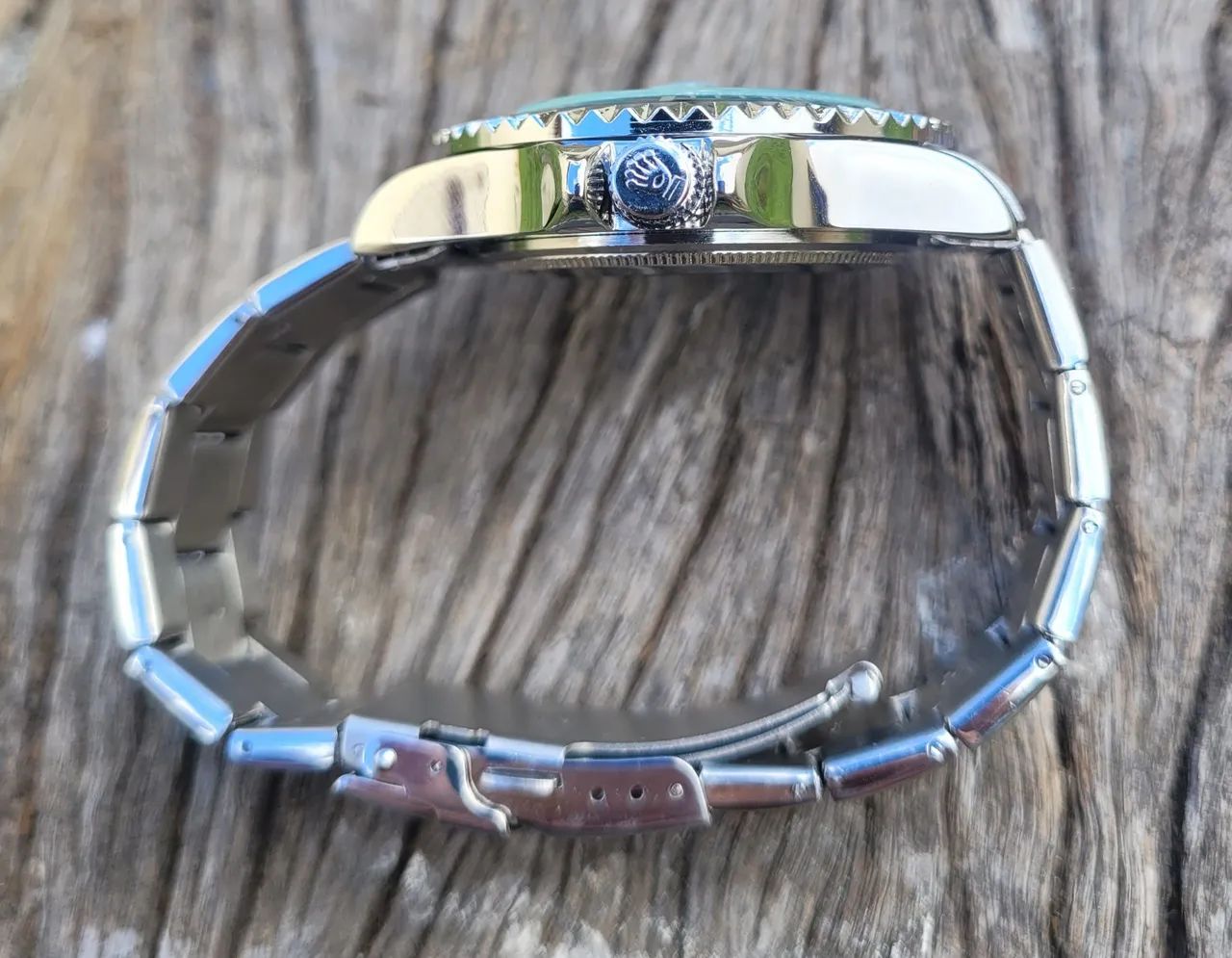 Clássico Relógio Analógico Masculino modelo Submariner importado  - Foto 4
