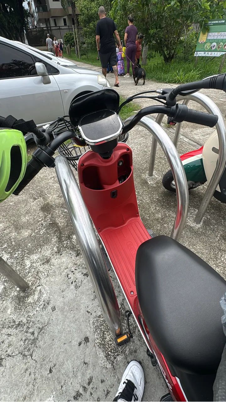 Bicicleta elétrica - semi nova ! 