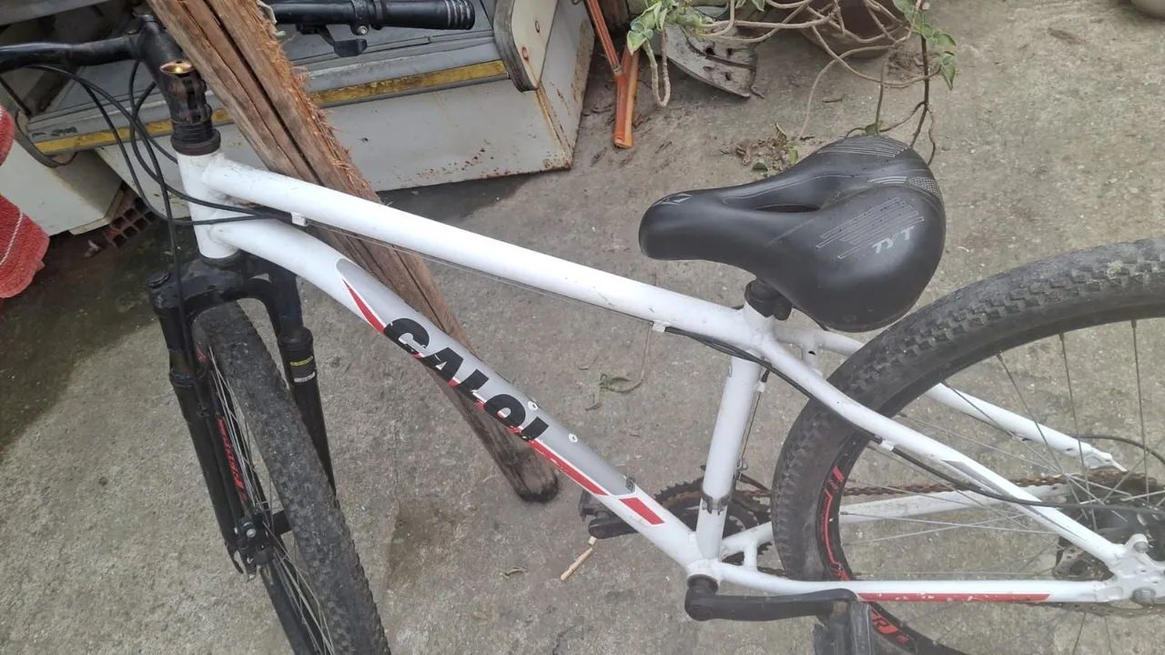 Bike caloi vulcan relação shimano 